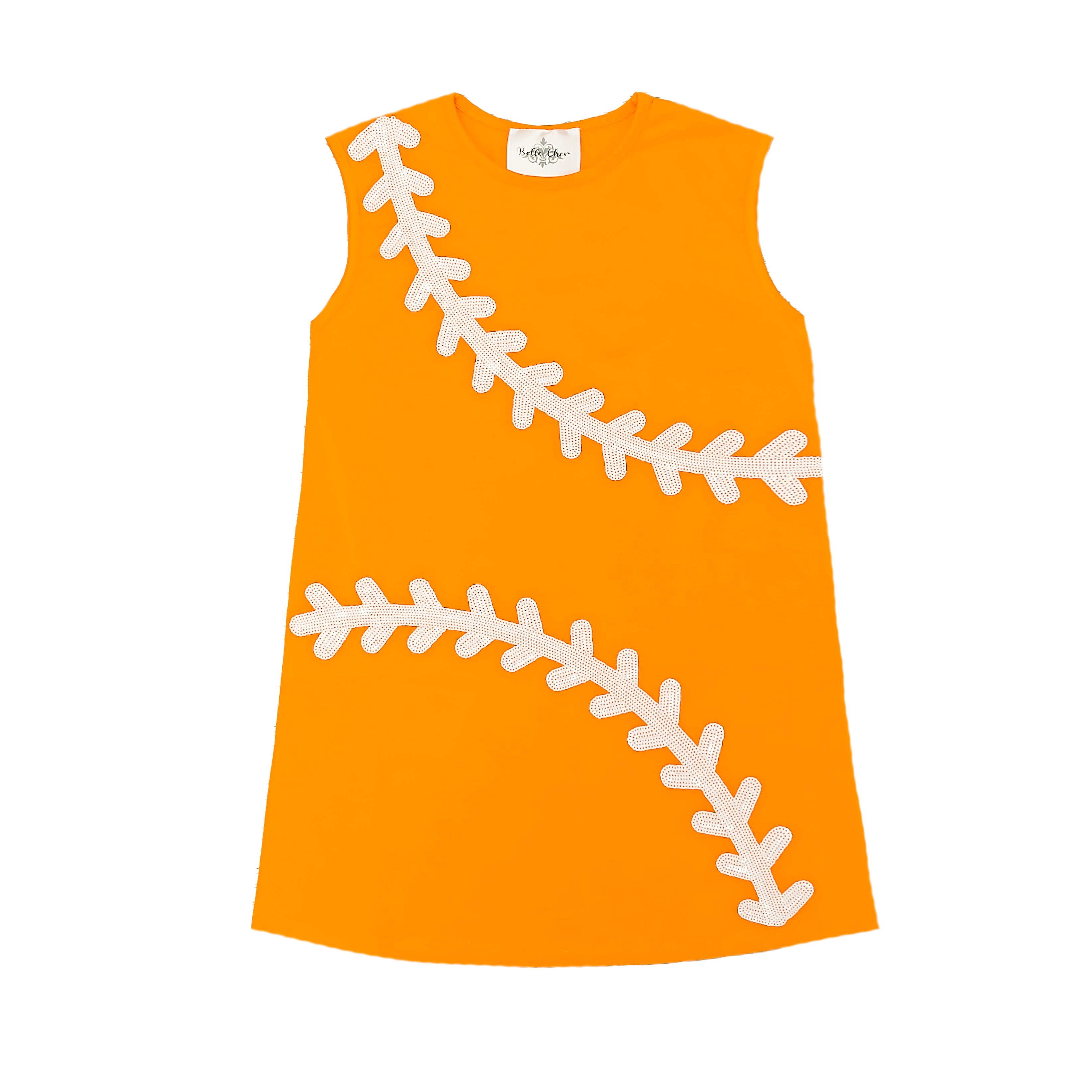 Baseball Orange Dress