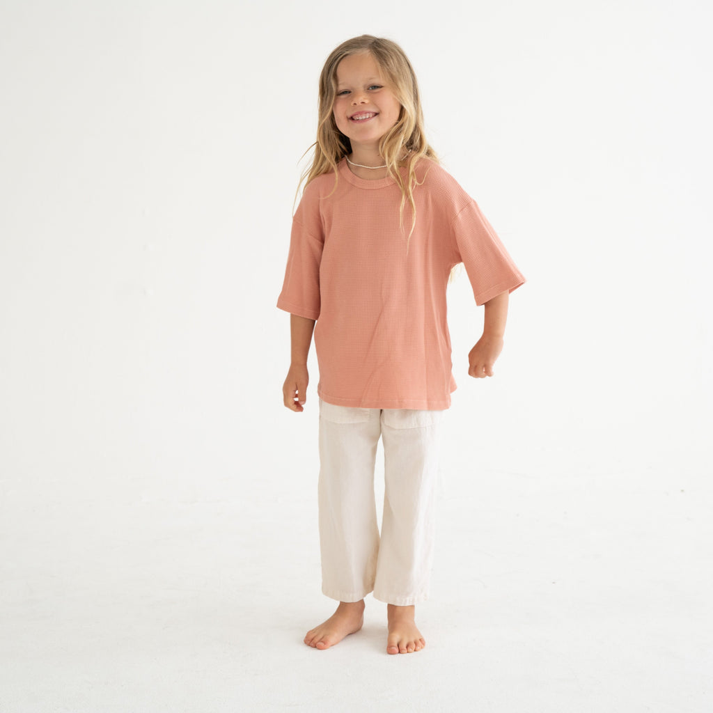 August Waffle Tee (5T)