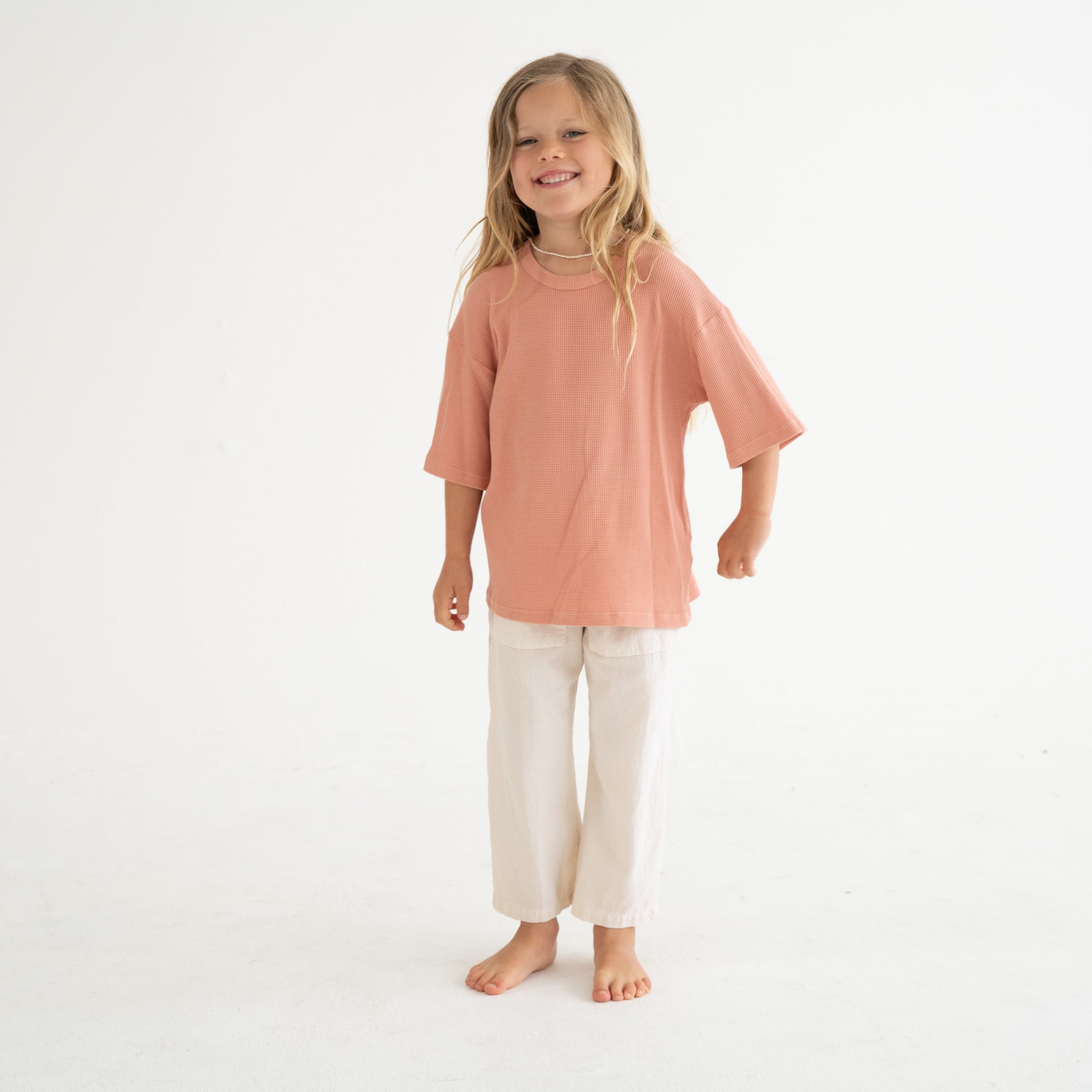 August Waffle Tee (5T)